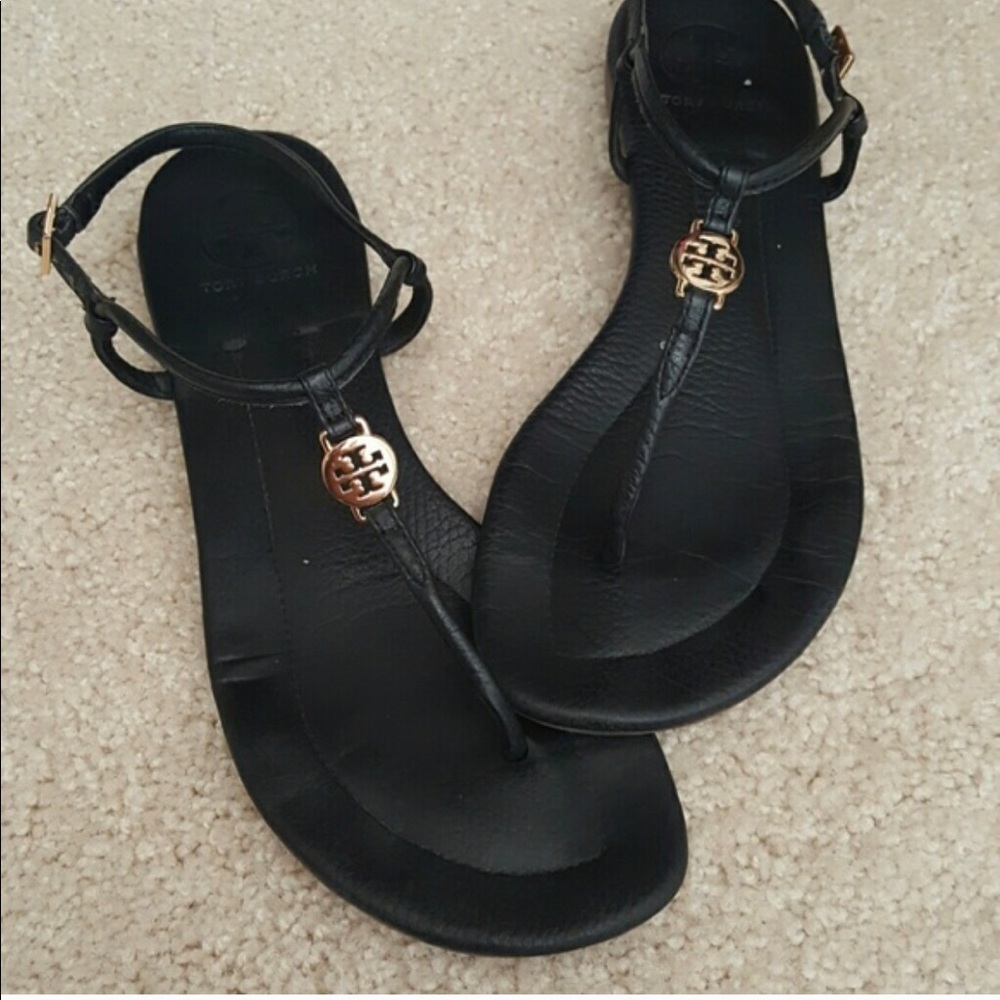 Tory Burch Sandals, with adjustable strap.